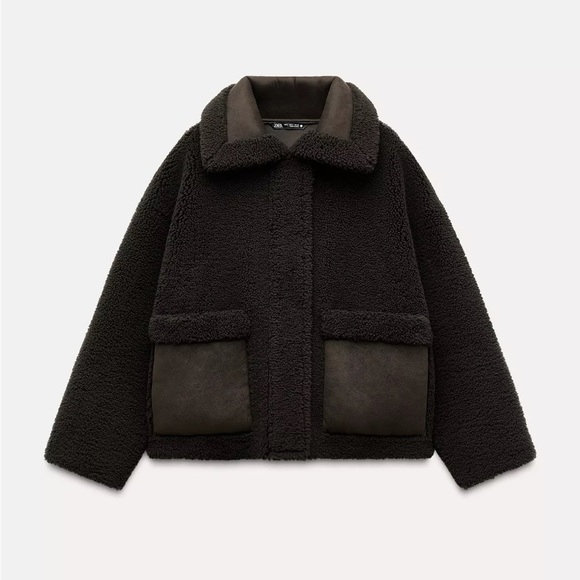 Zara New with tags shearling